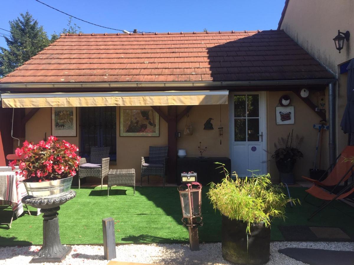 Vila Le Jardin De Theleme "Charme Discret Pour Un Nid Douillet" Mazille Exteriér fotografie